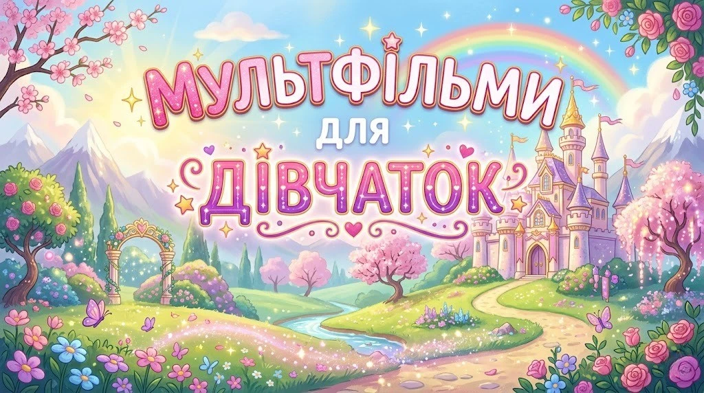 Кращі мультфільми для дівчаток усіх вікових категорій
